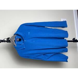 The North Face Men’s Polartec Fleece Half Zip Pullover Blue XXL